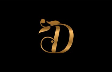 Beauty D Flourish Logo Design