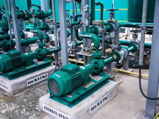 Pump and motor which popular to install with pipe in industrial such chemical, power plant, oil and...