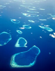 maldives, baa atoll, coral reefs, aerial view, island nation, island, indian ocean, coral islands, coral reef, reefs, tropical, overview, landscape, nature, 