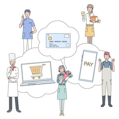 キャッシュレス化とシニア事業者たち