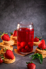 strawberry compote