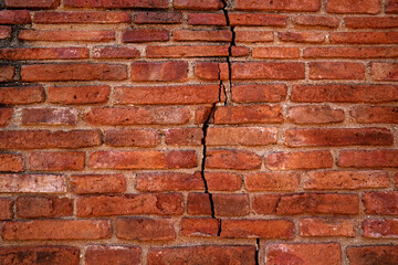 Brick block wall for background.