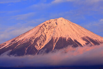 Mt.Fuji, abendrot 夕暮れの富士山
