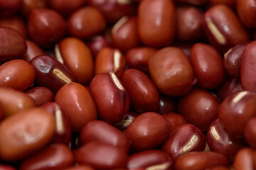 Azuki beans are also called red mung beans