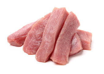 Pork Tenderloin on the white background
