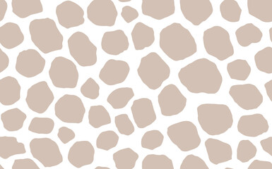 Abstract modern giraffe seamless pattern. Animals trendy background. Colorful decorative vector stock illustration for print, card, postcard, fabric, textile. Modern ornament of stylized skin