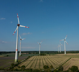 Wind Turbine Expansion on the German North Sea Coast