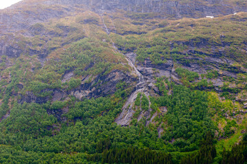 Norwegian fjords vistas