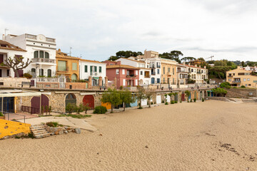 Canadell Beach in Palafrugell near Girona