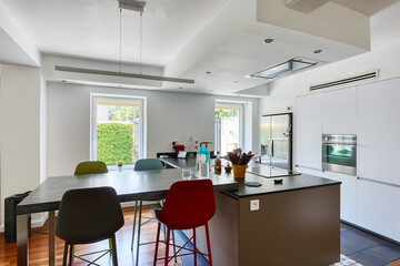 modern kitchen interior