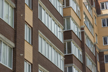 Obraz premium new multi-storey residential building ready for sale