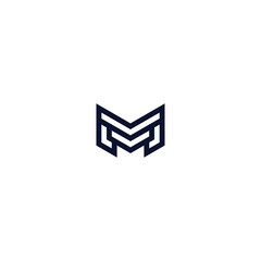 logo m monoline
