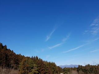 Obraz premium clouds over the mountains