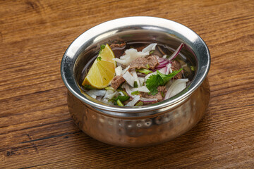 Vietnamese cuisine - Pho Bo soup