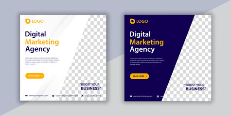 digital marketing social media post, business marketing flyer design	