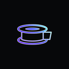 Adhesive Tape blue gradient vector icon
