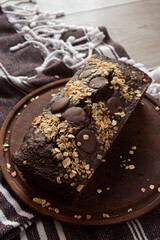 cake with chocolate