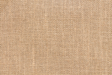 Fototapeta na wymiar Brown sackcloth texture or burlap background and empty space.