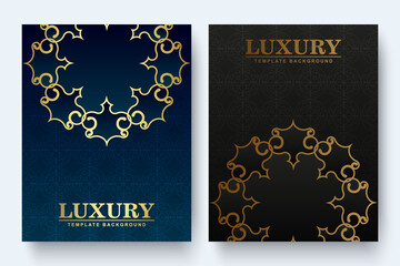 Luxury ethnic pattern style cover