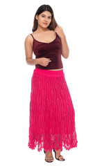 Young Indian woman lifestyle wearing casual wear