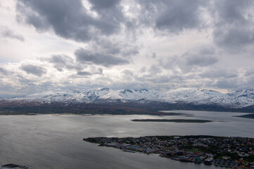 Norwegian landscapes from the mountain tops and the sea