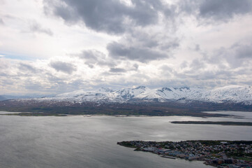 Norwegian landscapes from the mountain tops and the sea