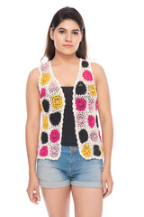 Young Indian woman lifestyle wearing casual wear
