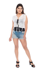 Young Indian woman lifestyle wearing casual wear
