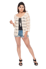Young Indian woman lifestyle wearing casual wear