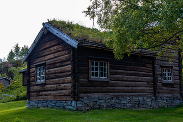 Norwegian fjord landscapes from the mountains and the sea