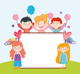 celebrating childrens banner