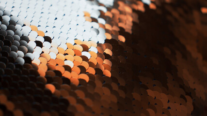 multicolored sequins