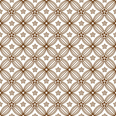 cacao beans seamless pattern