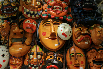 Korean mask .Tal and Talchum, 