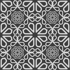 Pattern abstract seamless ethnic vector illustration style design for fabric curtain background carpet wallpaper clothing wrapping Batik fabric tile ceramic