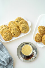 Chocolate Chip Cookies and Oatmeal Cream Pies