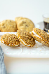 Chocolate Chip Cookies and Oatmeal Cream Pies