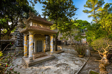Tu Hieu pagoda in Hue Vietnam