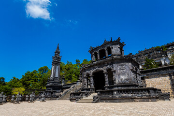 Obraz premium Khai Dinh mausoleum Hue Vietnam