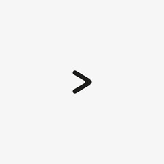 Right arrow icon. Next page, forward multimedia button symbol for website and mobile app UI design.