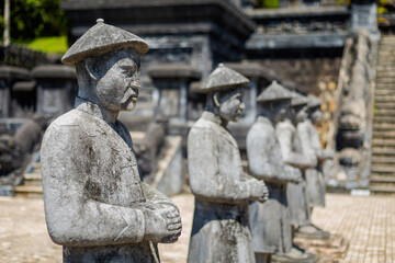 Khai Dinh mausoleum Hue Vietnam