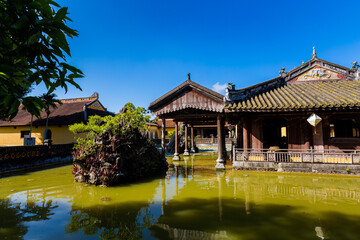 Obraz premium Imperial city citadel Hue Vietnam