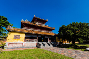 Fototapeta premium Imperial city citadel Hue Vietnam
