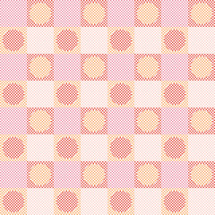 Abstract pink tone checkered seamless pattern, Abstract vector backgrounds, Seamless pattern background.