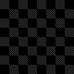 Simply square checkered seamless pattern, Abstract vector backgrounds, Seamless pattern background.