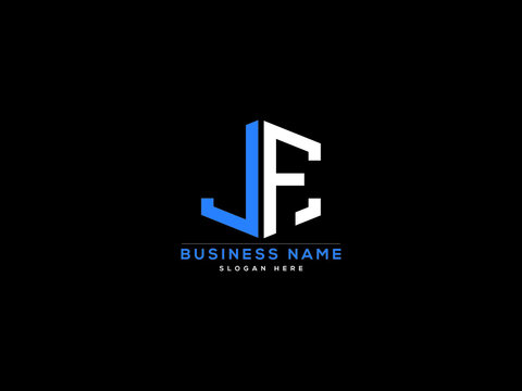 Letter JF Logo, creative jf logo icon vector for business