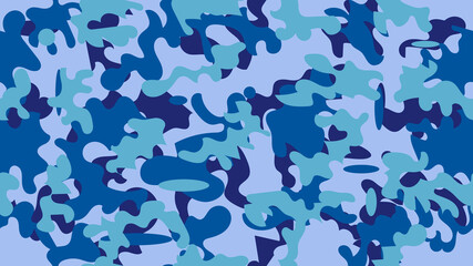 Camouflage pattern background vector. Military camouflage texture seamless pattern. Vector illustration. dark greens