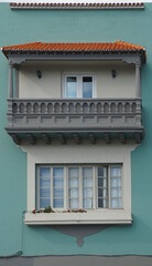 traditional, aristocratic house of Arab style, In the Canary Islands, La Palma