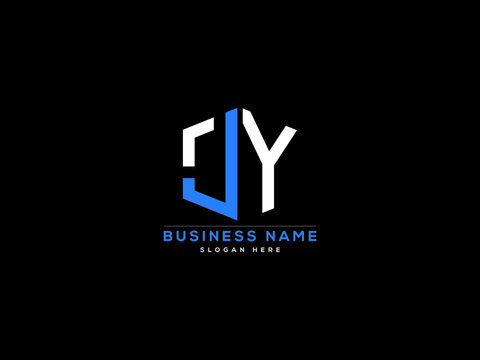 Letter JY Logo, creative jy logo icon vector for business