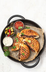 Arayes- pita bread filled with a mixture of minced meat with different spices	